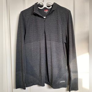 Men’s Dark Grey Athletic Long Sleeve